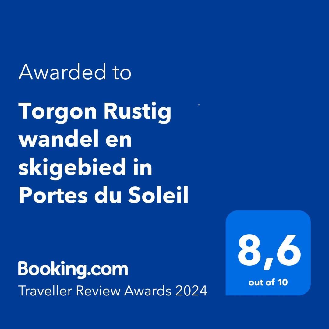 Heerlijke Wandel Of Ski Vakantie In Torgon Portes Du Soleil Экстерьер фото